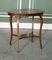 Sheraton Revival Oval Mahogany Side Table 2