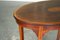 Sheraton Revival Oval Mahogany Side Table, Image 11