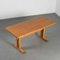 French Arcs Table in Pine by Charlotte Perriand, 1970s 3