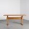 French Arcs Table in Pine by Charlotte Perriand, 1970s, Image 1