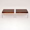 Wood & Chrome Side Tables by Merrow Associates, 1970s, Set of 2, Image 2