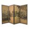 Antique Japanese Silk Screen, 1890s 1