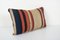 Vintage Striped Kilim Cushion Cover, 2010s 3