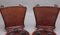 19th Century Mahogany Hall Chairs, 1840s, Set of 2 3