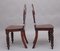 19th Century Mahogany Hall Chairs, 1840s, Set of 2, Image 4