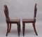 19th Century Mahogany Hall Chairs, 1840s, Set of 2, Image 6