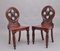19th Century Mahogany Hall Chairs, 1840s, Set of 2, Image 8