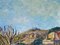 Fargie, Village Ucel Ardèche, 20th Century, Oil on Canvas, Framed, Image 3