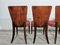 Art Deco Dining Chairs by Jindrich Halabala, 1940s, Set of 4 13