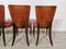 Art Deco Dining Chairs by Jindrich Halabala, 1940s, Set of 4, Image 7