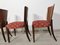 Art Deco Dining Chairs by Jindrich Halabala, 1940s, Set of 4 12