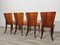 Chaises de Salle à Manger Art Déco par Jindrich Halabala, 1940s, Set de 4 16