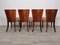 Art Deco Dining Chairs by Jindrich Halabala, 1940s, Set of 4 22