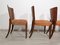 Art Deco Dining Chairs by Jindrich Halabala, 1940s, Set of 4 18