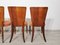 Art Deco Dining Chairs by Jindrich Halabala, 1940s, Set of 4, Image 26