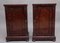 19th Century Flame Mahogany Bedside Cabinets, 1840s, Set of 2 8