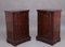 19th Century Flame Mahogany Bedside Cabinets, 1840s, Set of 2 3