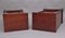 19th Century Flame Mahogany Bedside Cabinets, 1840s, Set of 2 2