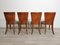 Art Deco Dining Chairs by Jindrich Halabala, 1940s, Set of 4 3