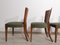 Art Deco Dining Chairs by Jindrich Halabala, 1940s, Set of 4 2