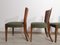 Art Deco Dining Chairs by Jindrich Halabala, 1940s, Set of 4, Image 2