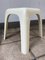 Small Stool in White Resin 1