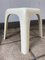 Small Stool in White Resin, Image 1