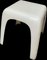 Small Stool in White Resin 2