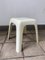 Small Stool in White Resin 3