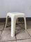 Small Stool in White Resin, Image 3