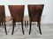 Art Deco Dining Chairs by Jindrich Halabala, 1940s, Set of 4 20