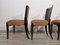 Chaises de Salle à Manger Art Déco par Jindrich Halabala, 1940s, Set de 4 9