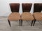 Art Deco Dining Chairs by Jindrich Halabala, 1940s, Set of 4 3
