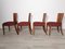 Chaises de Salle à Manger Art Déco par Jindrich Halabala, 1940s, Set de 4 24