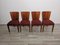 Art Deco Dining Chairs by Jindrich Halabala, 1940s, Set of 4 13