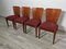 Art Deco Dining Chairs by Jindrich Halabala, 1940s, Set of 4, Image 2
