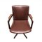 Model A721 Desk Swivel Chair in Cognac Leather by Hans J. Wegner for Planmøbel, Denmark, 1940s 6