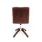 Model A721 Desk Swivel Chair in Cognac Leather by Hans J. Wegner for Planmøbel, Denmark, 1940s, Image 4