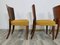 Art Deco Dining Chairs by Jindrich Halabala, 1940s, Set of 4, Image 17