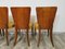 Art Deco Dining Chairs by Jindrich Halabala, 1940s, Set of 4 12