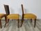 Art Deco Dining Chairs by Jindrich Halabala, 1940s, Set of 4 13