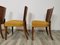 Art Deco Dining Chairs by Jindrich Halabala, 1940s, Set of 4, Image 2
