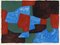 Serge Poliakoff, Komposition Blau, Grün und Rot, 1961, Enmarcado, Imagen 3
