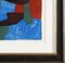 Serge Poliakoff, Komposition Blau, Grün und Rot, 1961, Framed, Image 4