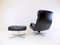 Don Leather Lounge Chair with Ottoman by Bernd Münzebrock for Walter Knoll / Wilhelm Knoll, 1960s, Set of 2, Image 24