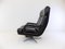Don Leather Lounge Chair with Ottoman by Bernd Münzebrock for Walter Knoll / Wilhelm Knoll, 1960s, Set of 2 18