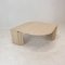 Table Basse Ovale en Travertin, Italie, 1980s 14