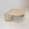 Table Basse Ovale en Travertin, Italie, 1980s 13