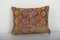 Handwoven Embroided Turkish Kilim Cushion Cover 1
