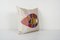 Handmade Silk Suzani Cushion Cover with Fish Embrodiery, Image 4